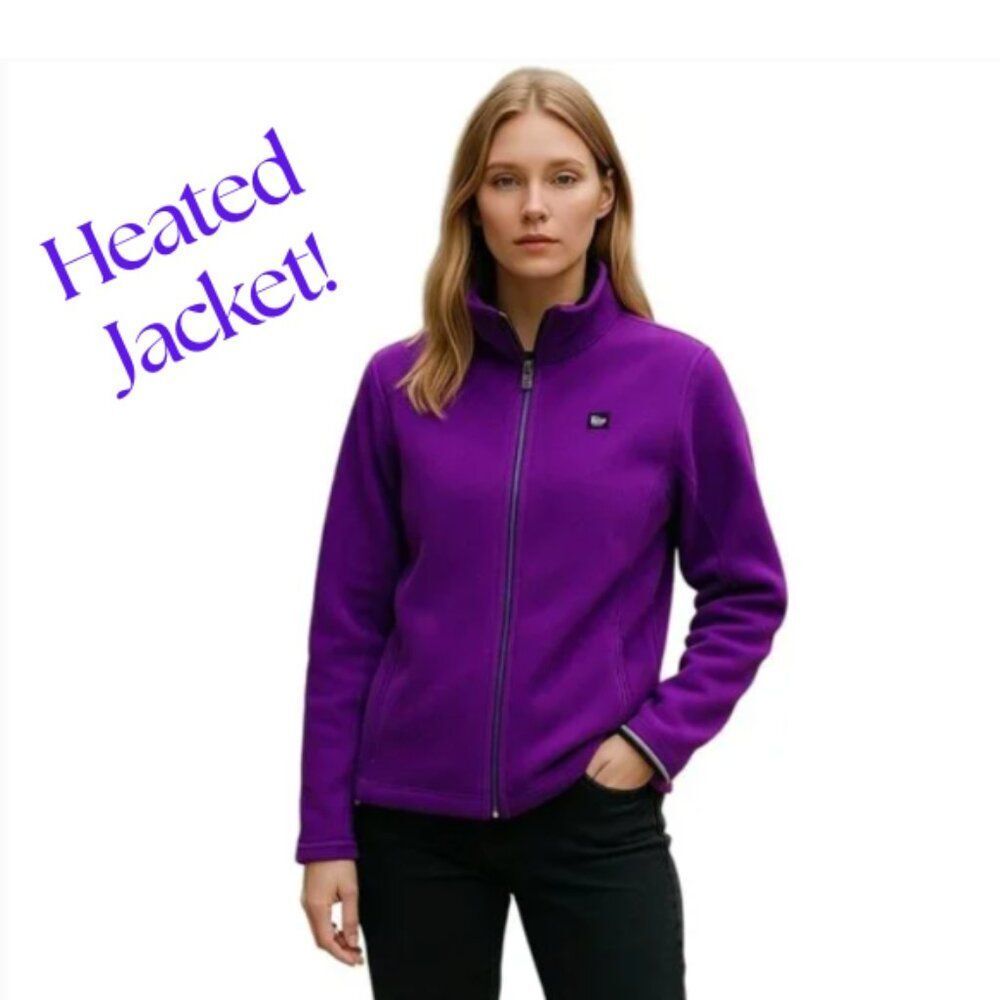 Women's Purple Fleece Jacket
